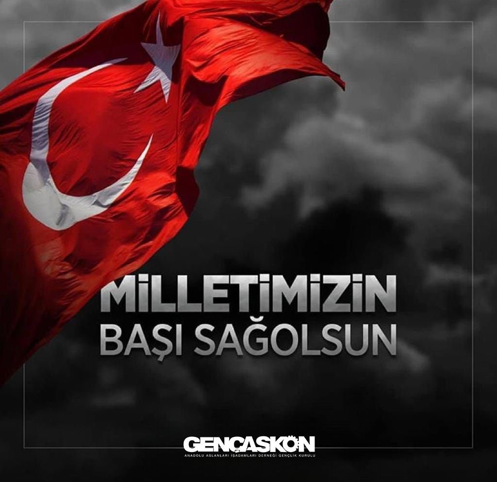 Milletimizin başı sağ olsun!
Askeri kargo uçağımızın düşmesi sonucu şehadete eren Aziz Mehmetçiklerimize Allah’tan rahmet, aileleri ve yakınlarına sabırlar dileriz. 🇹🇷