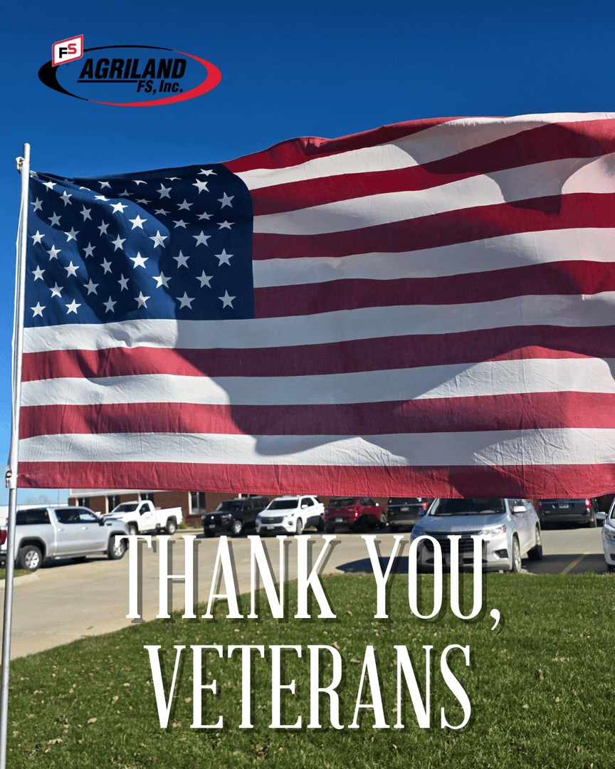 AGRILANDFS's tweet image. This Veteran's Day, we honor all of those who have served our great nation. 🇺🇸  #ThankYouVeterans