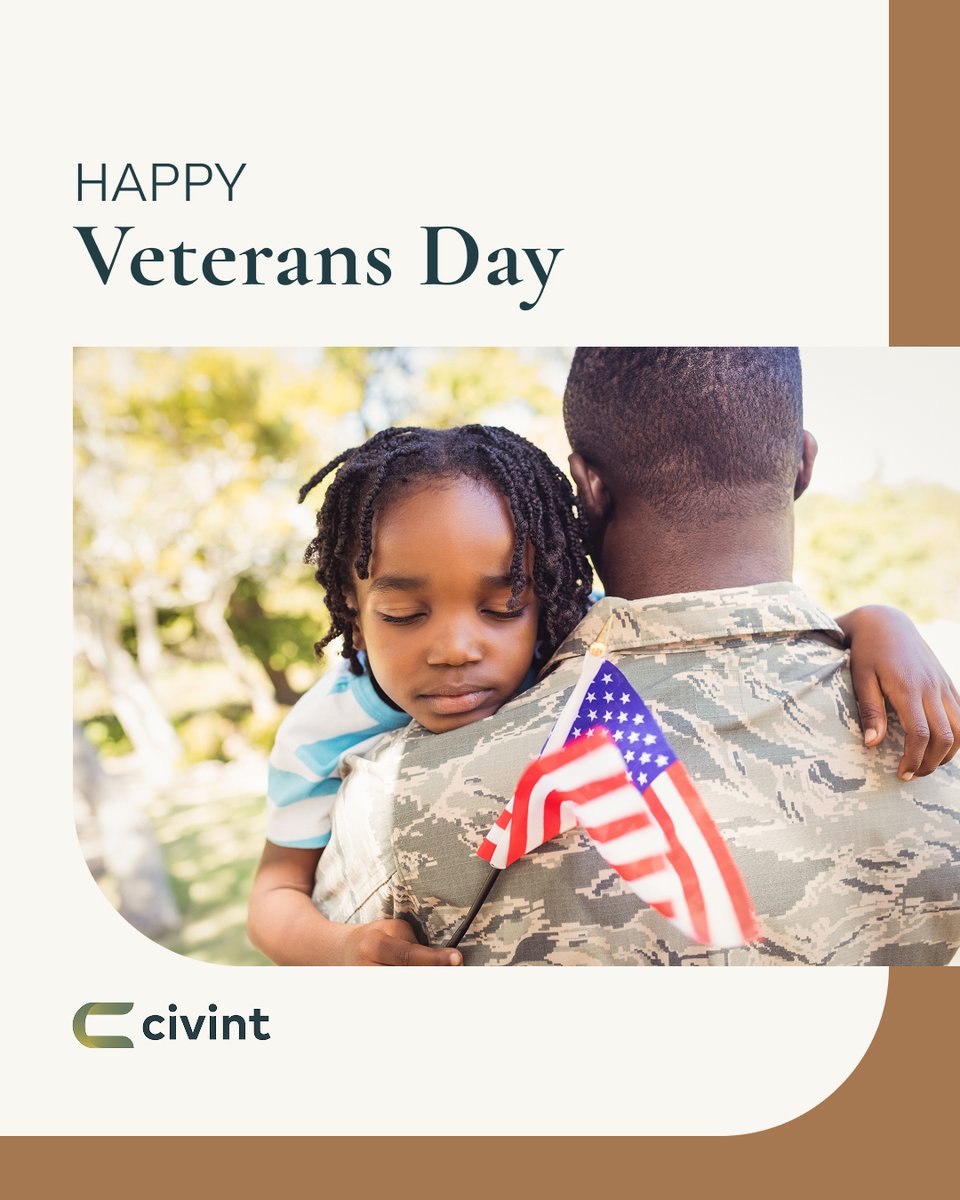 Happy Veterans Day to all who have served. Thank you for your courage and dedication.