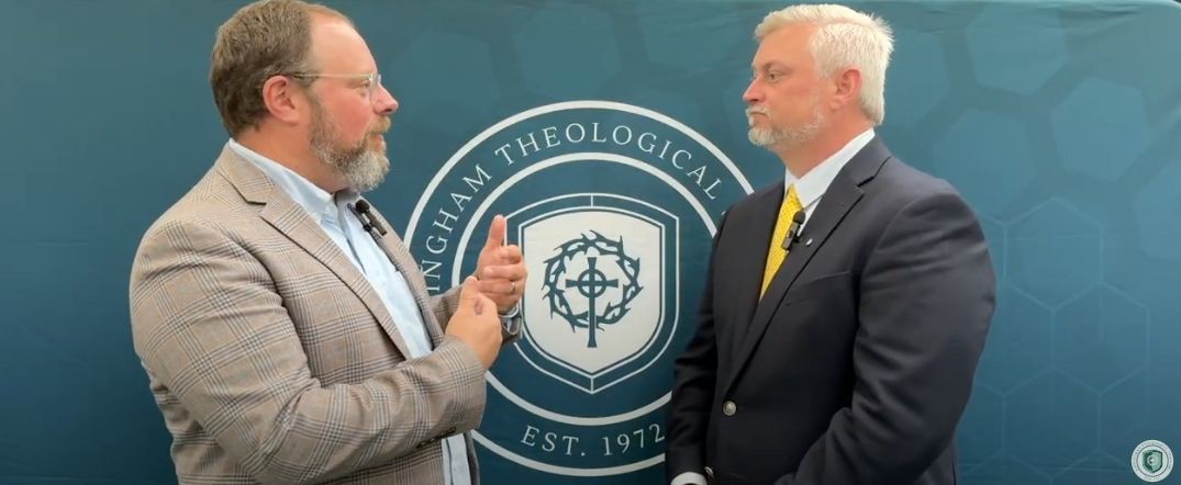 Rev. Dr. Mark Horne (pastor of Andrews Presbyterian Church) talks about his current ministry, his time as a student, the BTS counseling program, and his experience with current BTS students in the classroom. 

Watch here: youtu.be/wrCPyBMZpl0?si…