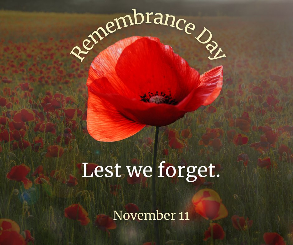 Today we remember brave souls lost in the line of duty. We honour their courage, dedication and sacrifice with which they have gifted us the freedoms we enjoy today. Lest we forget.🌺

#remembranceday #lestweforget #november11