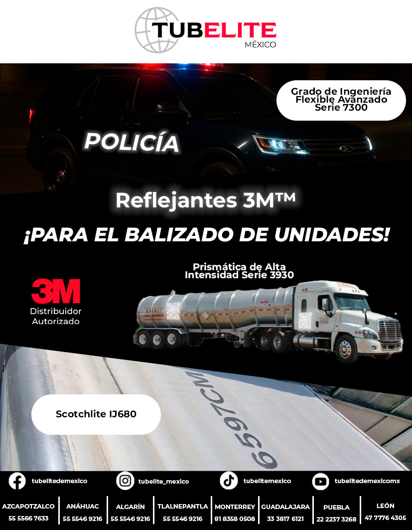 VISIONDIGITAL3's tweet photo. ¡La seguridad no se improvisa!
Los reflejantes 3M™ garantizan máxima visibilidad en cualquier condición. Perfectos para el balizado de unidades policiacas, de emergencia o transporte pesado.
Confía en la tecnología que protege. 💪

#Reflejantes3M #BalizadoDeUnidades https://t.co/nwNY1soQ15