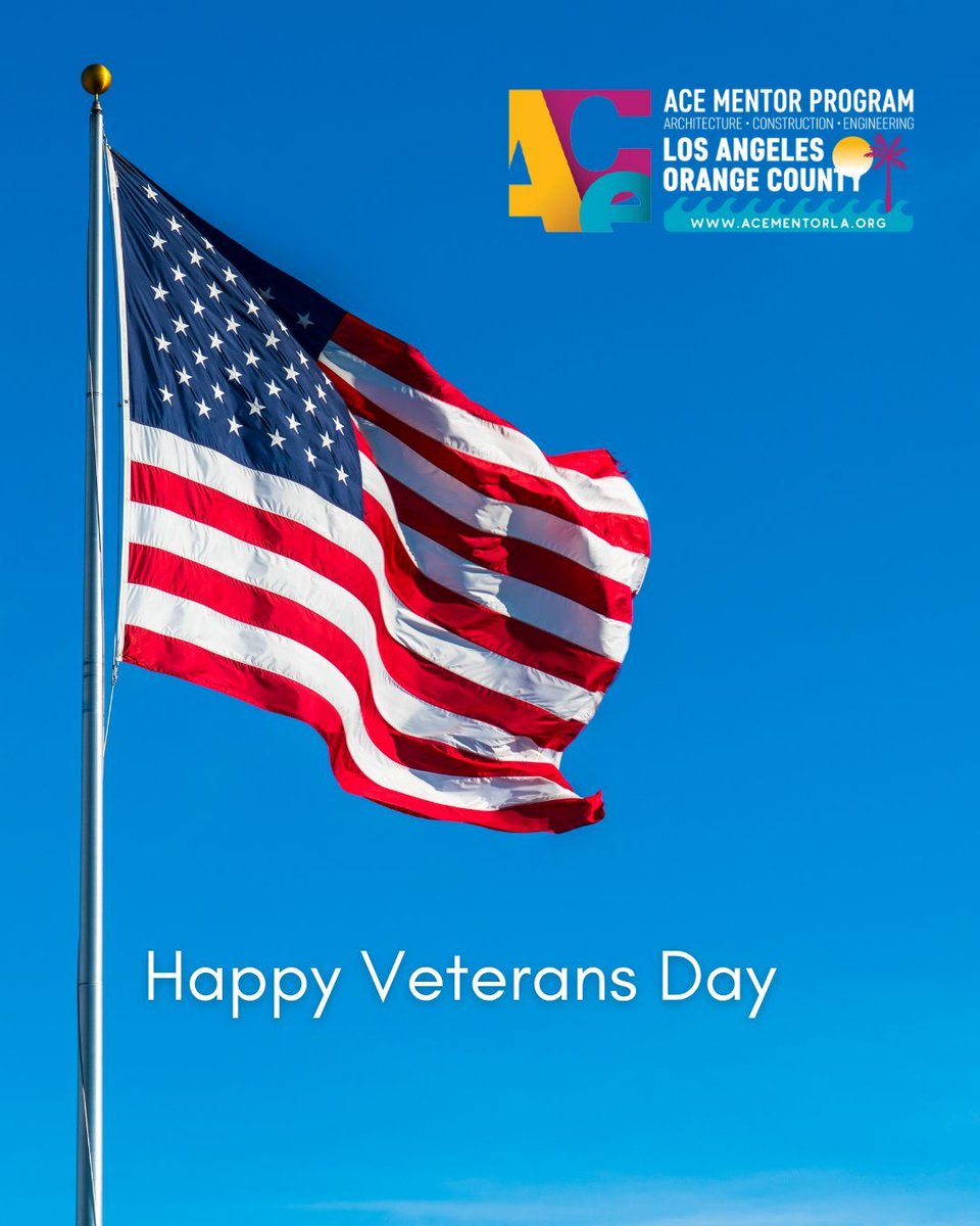 Honoring all who have served this Veterans Day. 

We extend our deepest gratitude to our mentors, staff, parents, and colleagues who have served our country. Your dedication and leadership continue to inspire us every day. 

#VeteransDay #ACEMentor #thankyouforyourservice