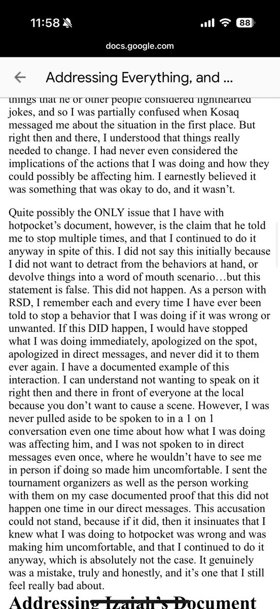 claiming i never said anything at all when you were doing this is actually not taking accountability at all. i would mention REGULARLY i have a gf, my tag at events is my gf, and i had said that it did make me uncomfy and i often changed the subject when you did this