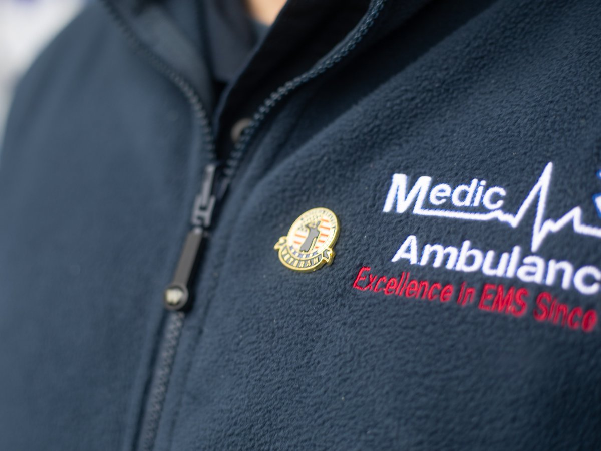 We are proud to recognize our veterans at Medic Ambulance, including presenting a special pin that they wear with honor.

To all who have served and continue to serve, thank you for your commitment and your sacrifice.

Happy Veterans Day. 🇺🇸