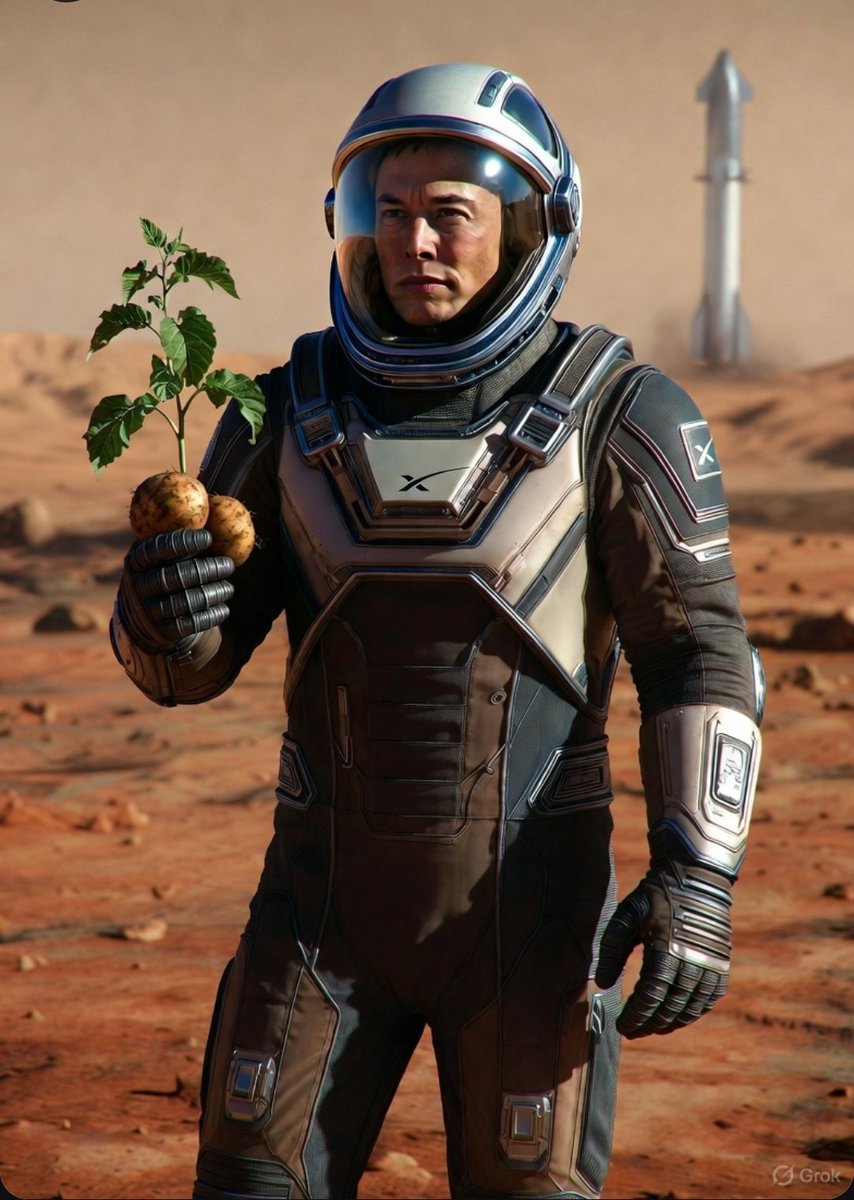 Adarshs_reddy's tweet photo. Elon Musk as Mark Watney in The Martian?  Elon’s Mars mania would be WILD. Epic casting or too meta? Vote &amp; tell me! #TheMartian #ElonMusk 
@elonmusk what do you think https://t.co/SYkOQ0hyPN