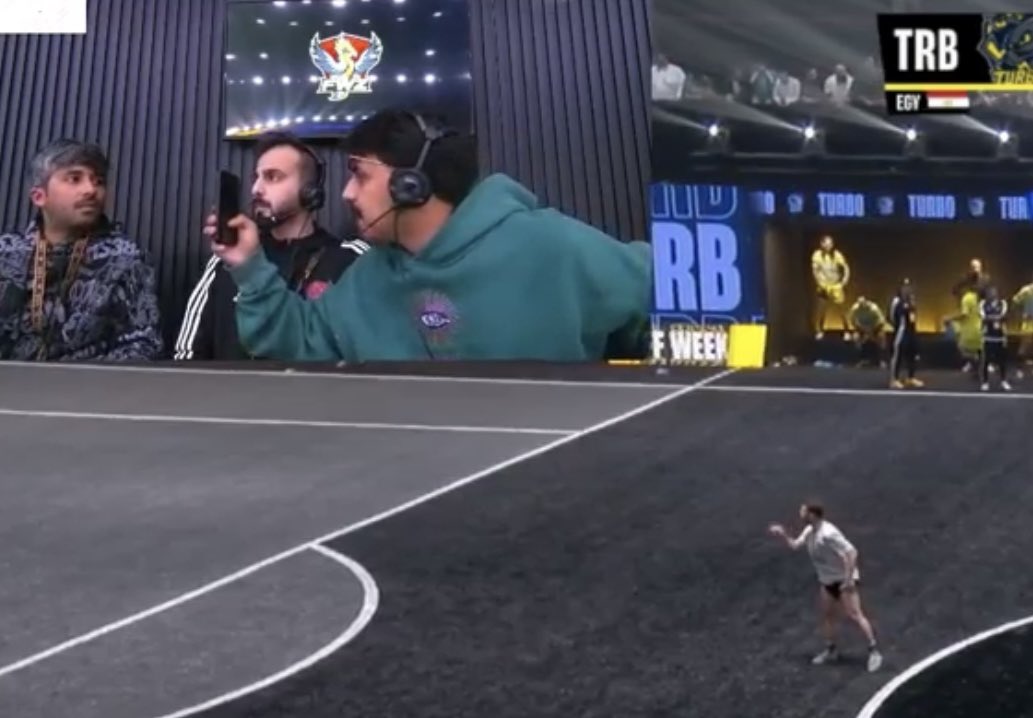 بدأ شماته قبل لا تبدأ المباراة