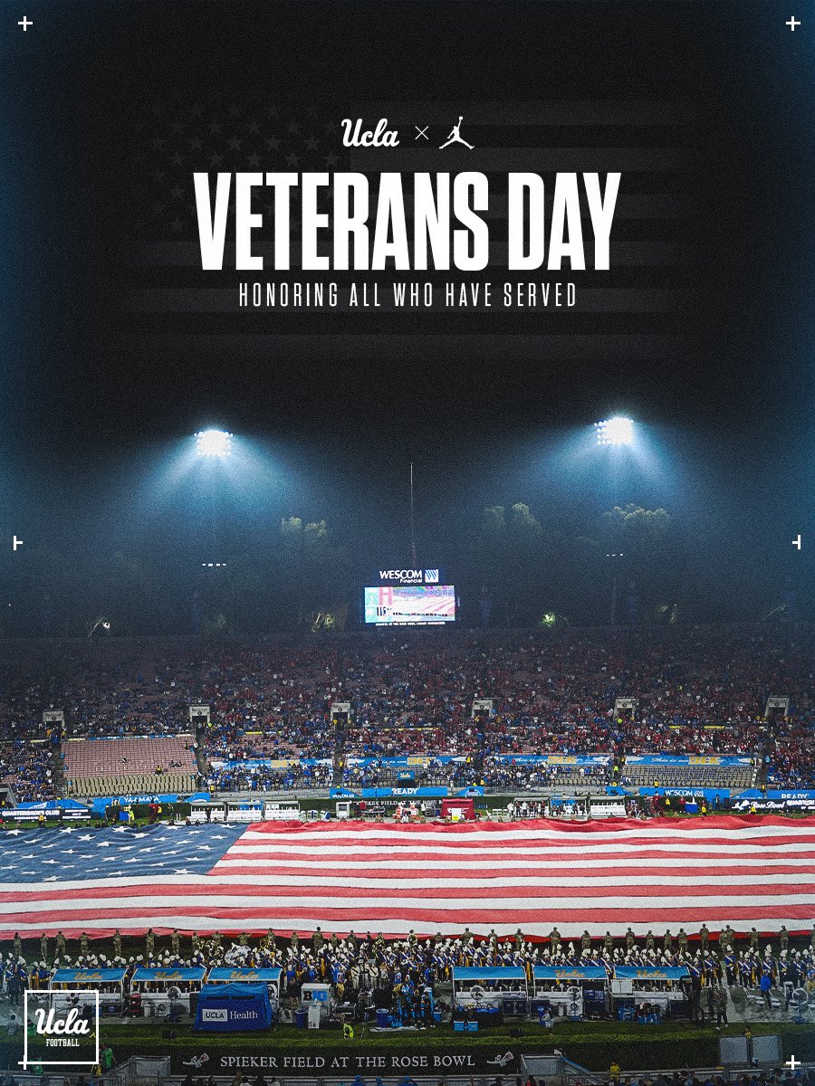 Thank you, Veterans💙

#GoBruins #4sup