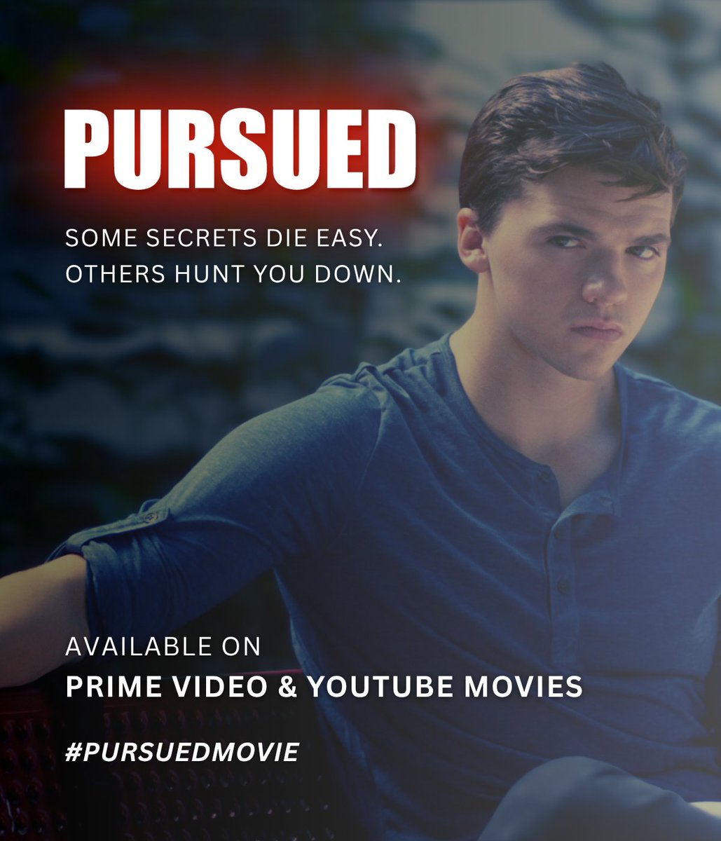 Secrets resurface. Loyalties crumble.
When the hunt for truth begins... no one is safe.
_

‘Pursued’ — Now available on...
Amazon: tinyurl.com/PursuedMovie-A…
YouTube Movies: tinyurl.com/PursuedMovie-Y…

<a href="/JoelcourtneyROX/">joel courtney fans</a> 

#pursuedmovie #pursued2025 #thriller #suspense #crimefilm