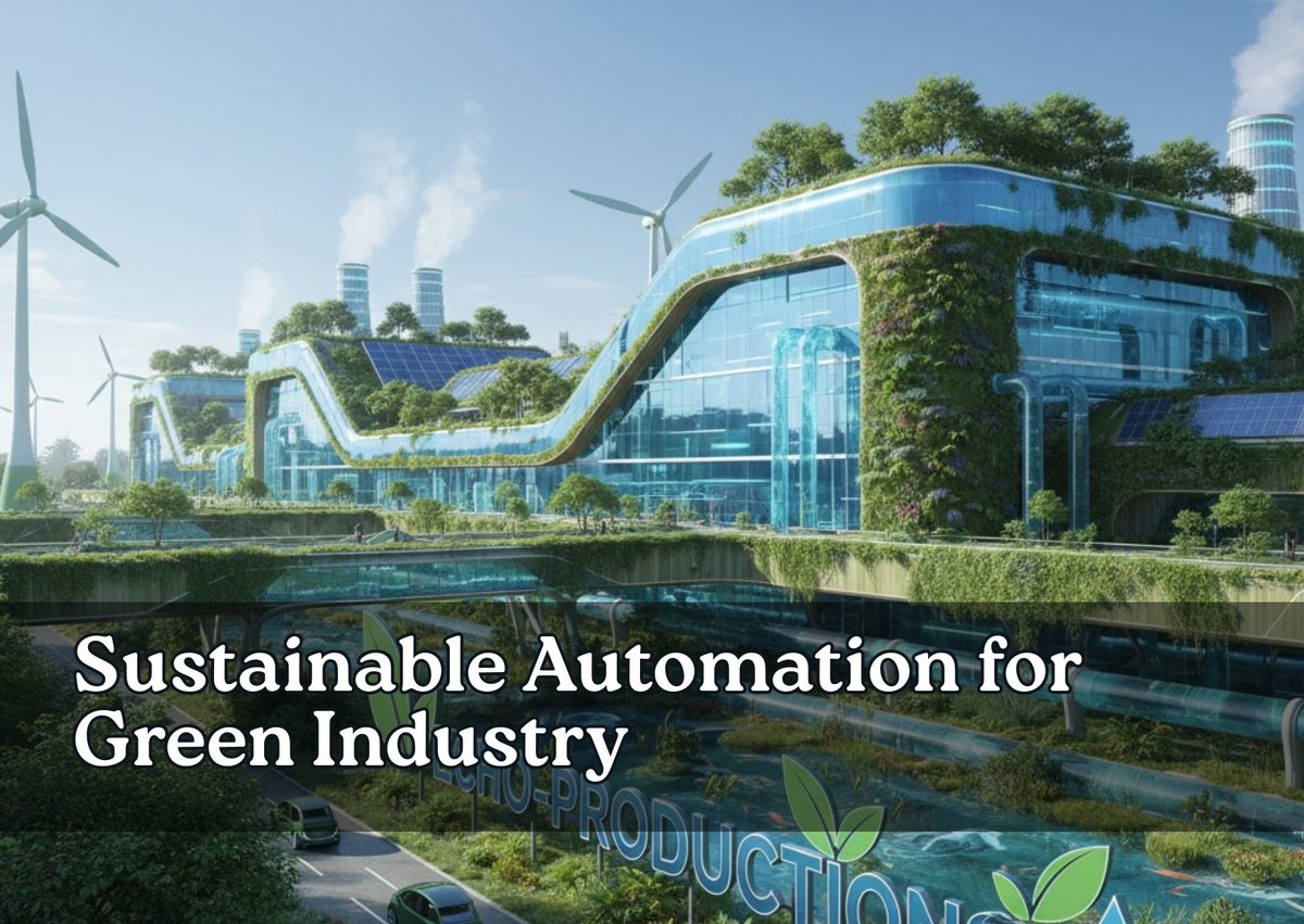 AutomationCS87's tweet image. Automation drives sustainability — less waste, lower emissions.

#GreenTech #Automation #Sustainability