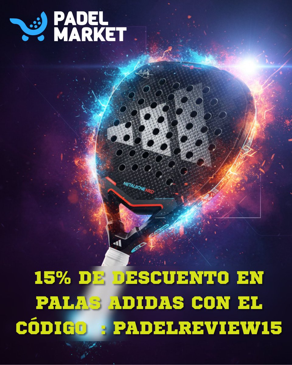 padelreviewes's tweet photo. 🔥 15% DE DESCUENTO EN PRODUCTOS ADIDAS EN PADELMARKET

USA EL CÓDIGO : PADELREVIEW15

👉🏻 https://t.co/L2CLlaXdv9 https://t.co/9EtEkxldx1