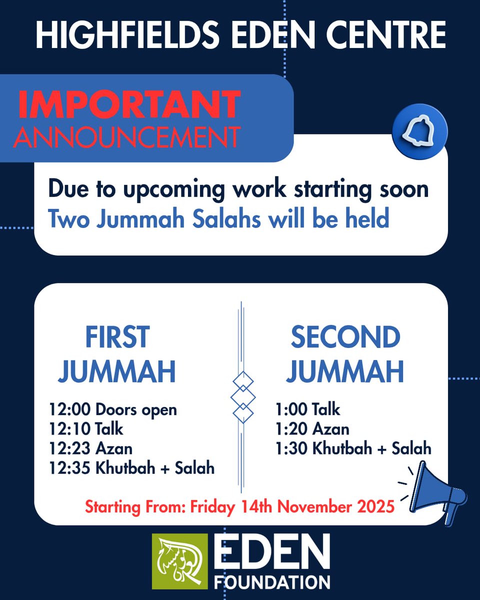 TEFHudds's tweet image. Jummah Salah at Eden Centre Highfields 
#edenfoundation #Highfields #Jummah #rennovation