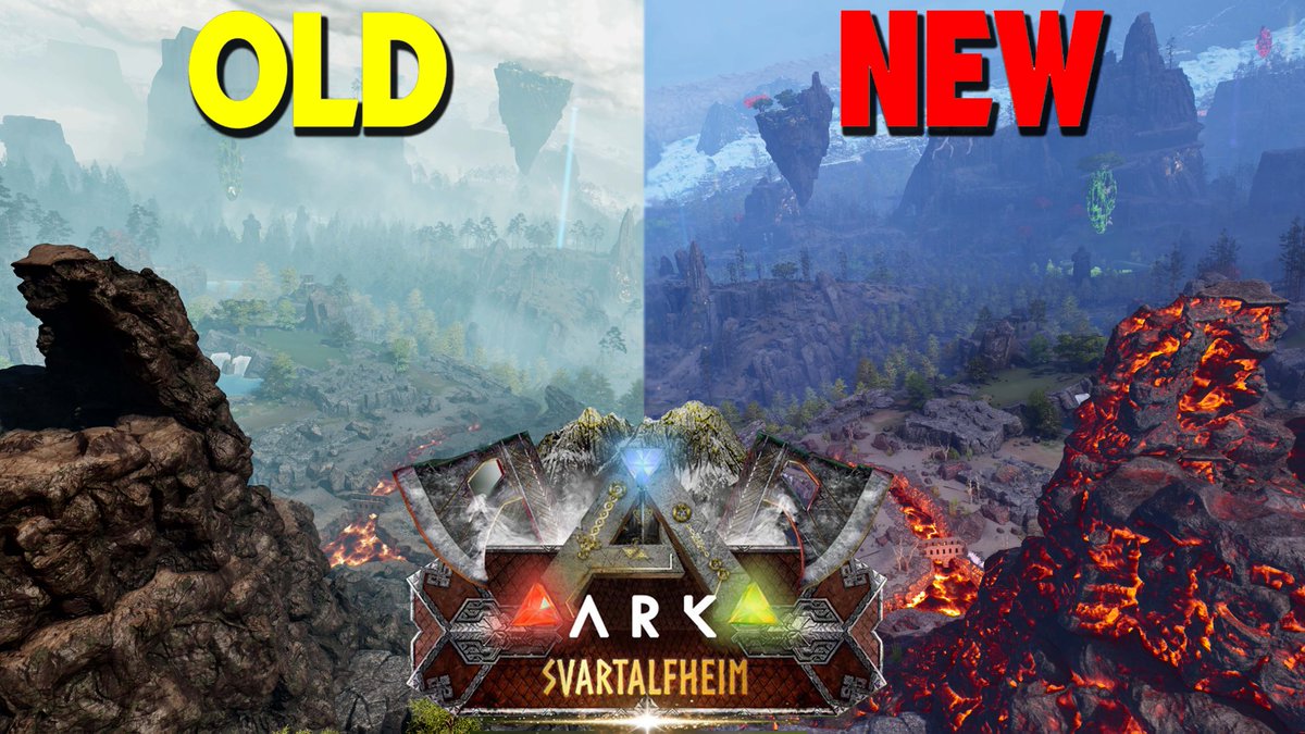Just a quick video for today, I really wanted to check out the new Svartalfheim update so here's a little comparison:

youtu.be/h5z5PkeE8PM

Plus I have an excuse to not use my voice and play Gareth Coker tracks. 🤣