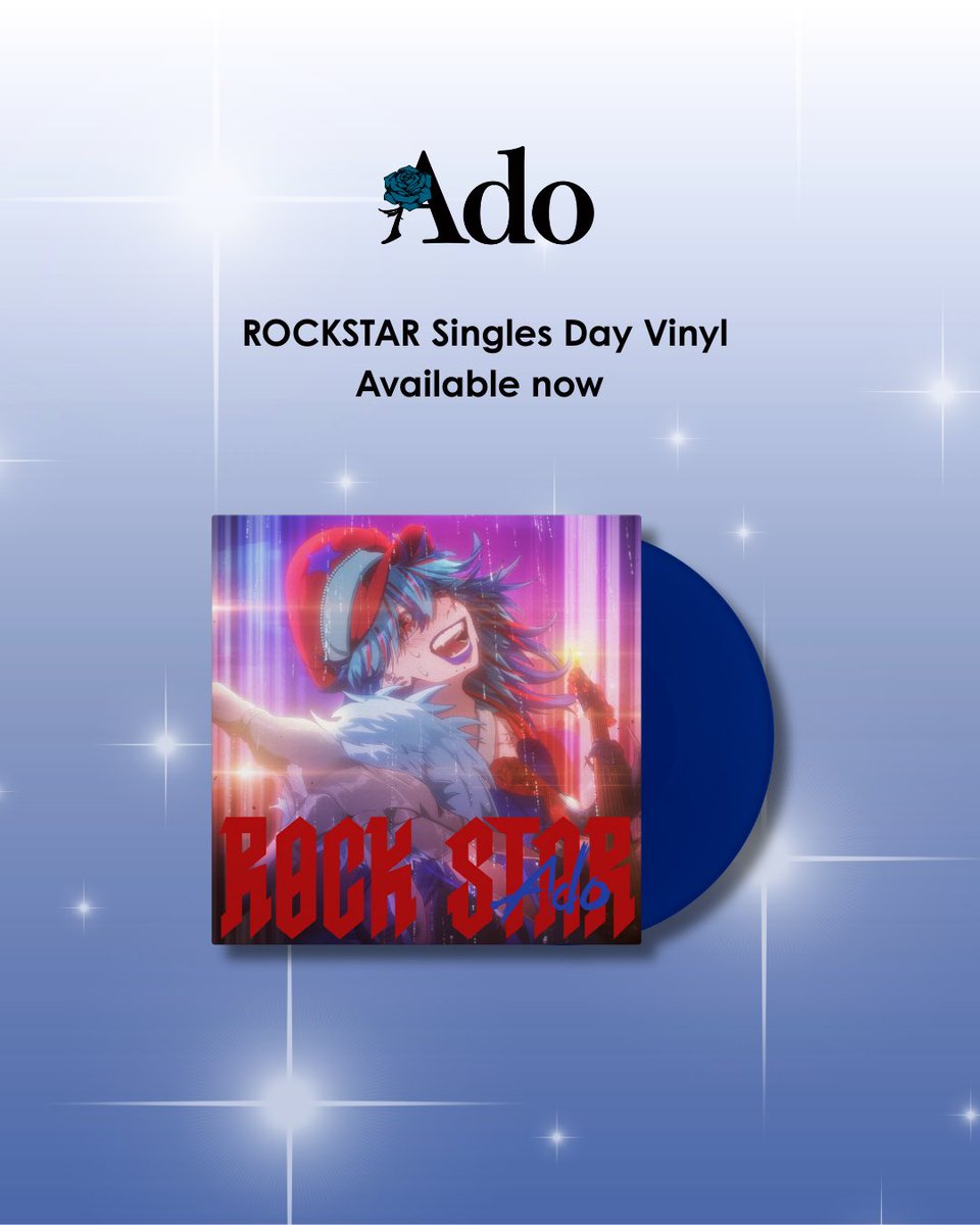 GeffenRecords's tweet image. Shop Ado’s exclusive ROCKSTAR Singles Day vinyl now! 

🔗 Ado.lnk.to/SinglesDayVinyl