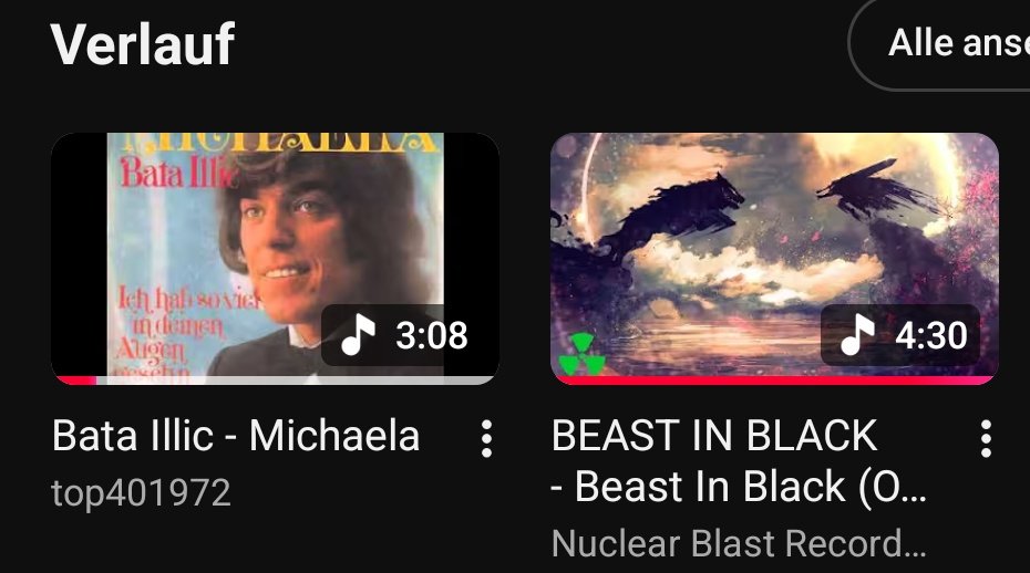 Mein Musikgeschmack?
Es ist kompliziert...