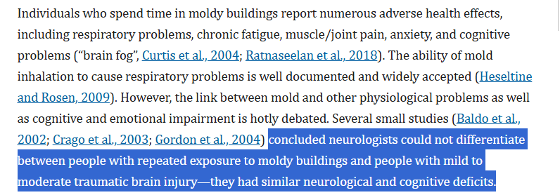 IanMcIntosh1's tweet photo. You don't have brain fog-> you have mold brain. 

Inhaling mold spores can make your brain similar to someone with a TBI!!

When I removed myself from a moldy work environment and did a real detox protocol, my mental clarity was night and day different. https://t.co/utEvaf2Nqi