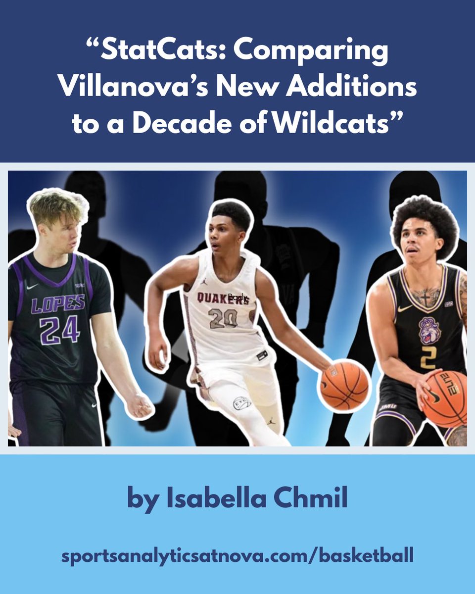 Villanova Sports Analytics Club tweet media