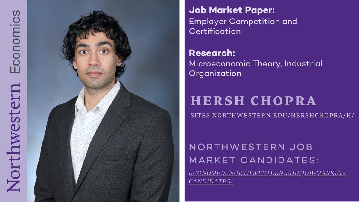 Northwestern Economics tweet media