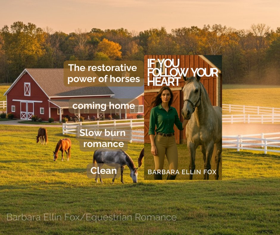 She went home to save the farm.
She didn’t expect to save her heart. 💔➡️❤️
Horses. Secrets. Second chances.
Welcome to Meadow Lane.
If You Follow Your Heart On Amazon Thursday Nov. 13! amzn.to/4nAvLgX