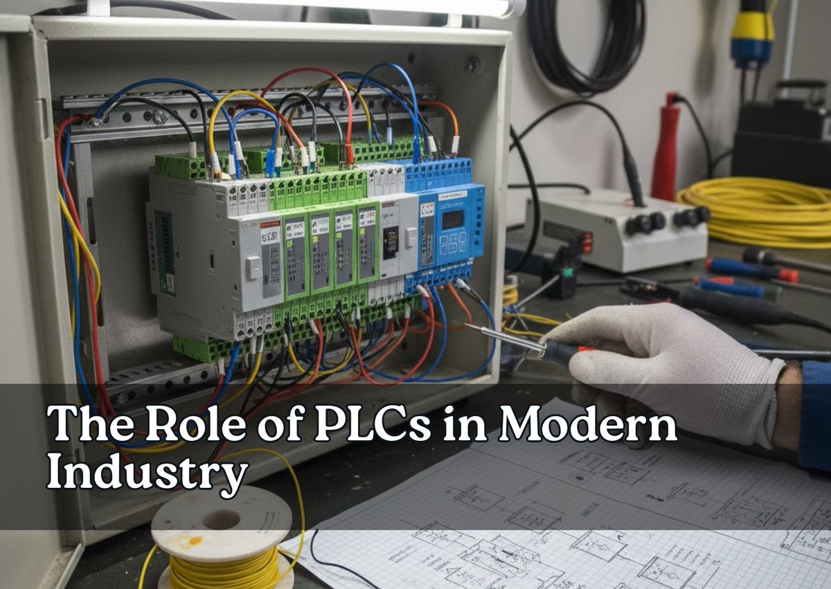 AutomationCS87's tweet image. PLCs = the brain of automation.
Precision. Logic. Control.

#PLC #Automation #Industry40