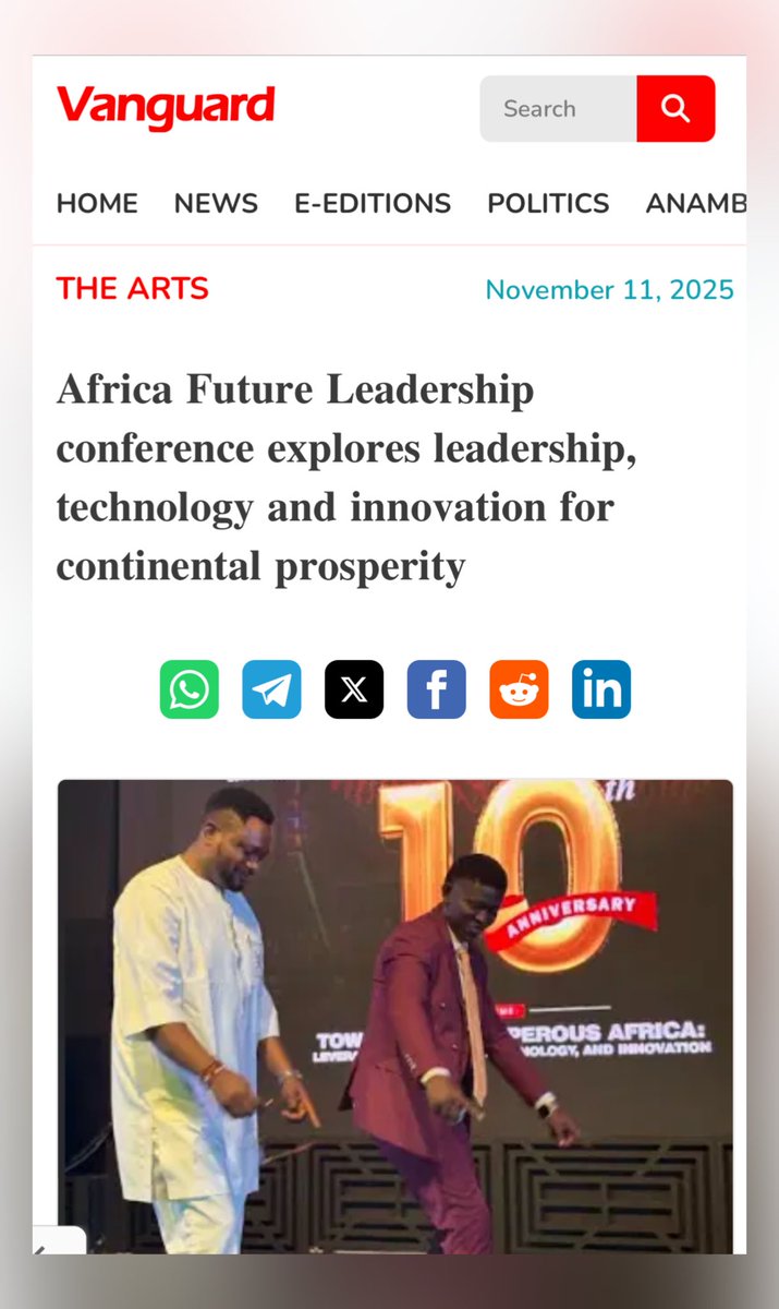 markidiahi's tweet image. vanguardngr.com/2025/11/africa…