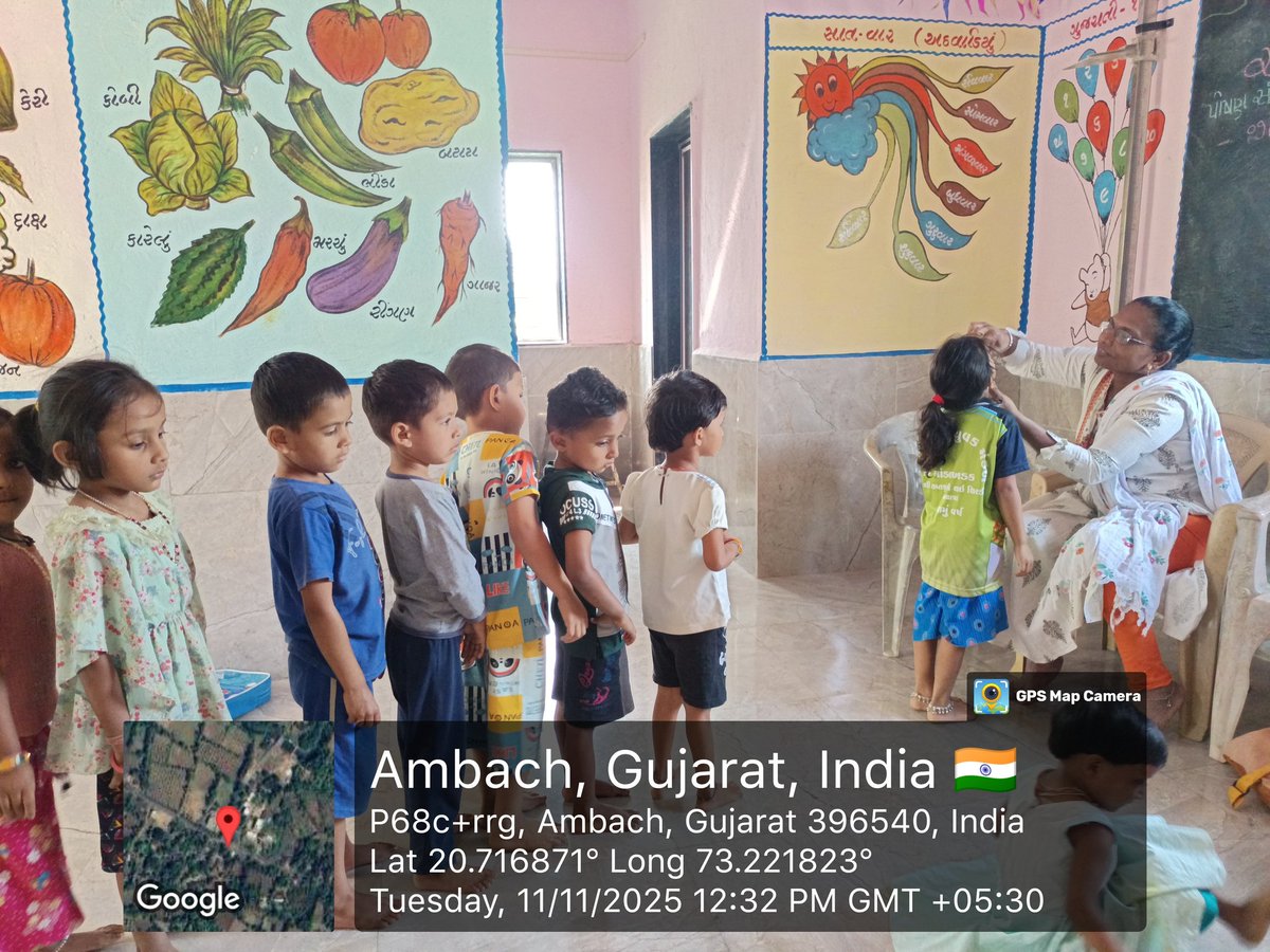 આજરોજ અંબાચ નિશાળ ફળિયા આંગણવાડી ખાતે આયર્ન સીરપ પીવડાવવાની કામગીરી કરવામાં આવી <a href="/DSBCCNavsari/">Health Department Navsari</a> <a href="/MoHFW_INDIA/">Ministry of Health</a> <a href="/TSBCC_CHIKHLI/">THO Chikhli</a> <a href="/phcfadvel/">PHC FADVEL</a> <a href="/DdoNavsari/">DDO Navsari</a>