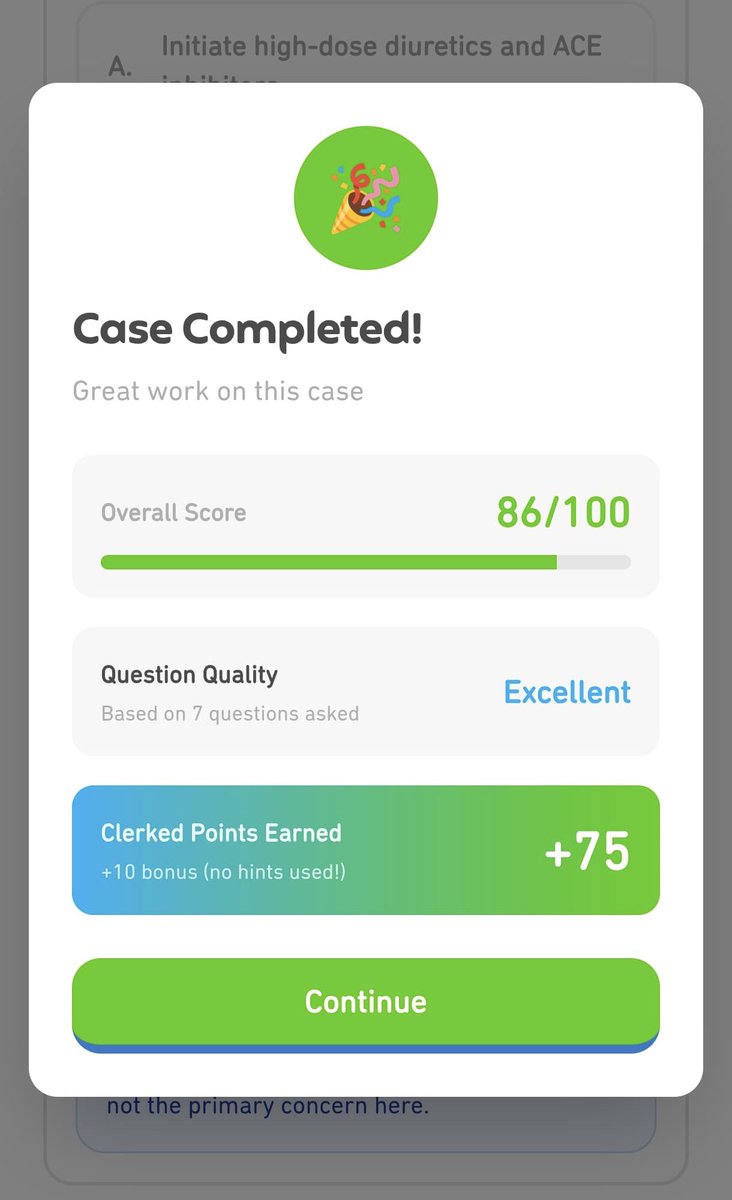 ClerkedLab's tweet photo. @SeunPhoenix Welcome Seun🥳

You’ll start clerking patients soon. Do it easily and confidently with our workbook Clerked.

And for practice, you can play over 1000 case scenarios for free at https://t.co/hLxF2zRiV3

The ward is not ready for you🔥 https://t.co/MlUwdgWKQw