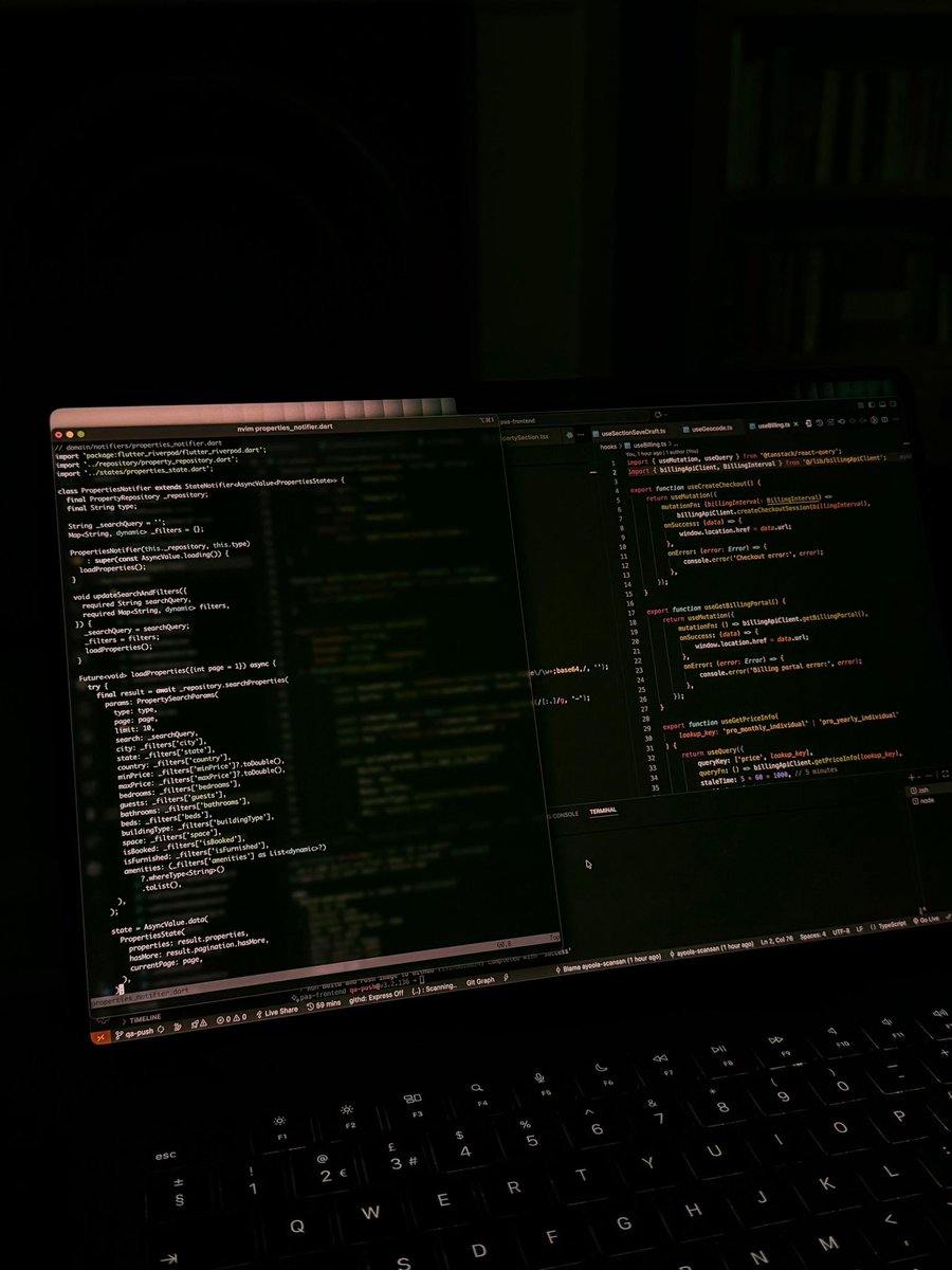 lazy_programma's tweet image. Why is #Flutter still winning in 2025?
 • One codebase.
• Near-native performance &amp;amp; sleek UI
• Strong ecosystem + Google backing
• Cost-efficient for startups &amp;amp; scale-ups
It’s not flawless,but if you want to build what lasts rather than chase trends, Flutter is a smart bet.✨