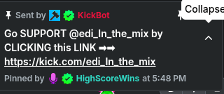 edi_in_the_mix's tweet photo. ๐ข๐ Huge shoutout to @highscorewinss for promoting my channel with a pinned message! Your support means the world to me! ๐๐ Check it out and join the fun ashe creates unforgettable gaming moments ! Letโs grow this community! ๐ฎ #StreamingFamily #SupportSmallStreamers https://t.co/nGjz6jt8pB