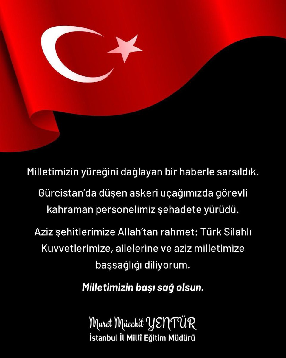 Milletimizin başı sağ olsun 🇹🇷