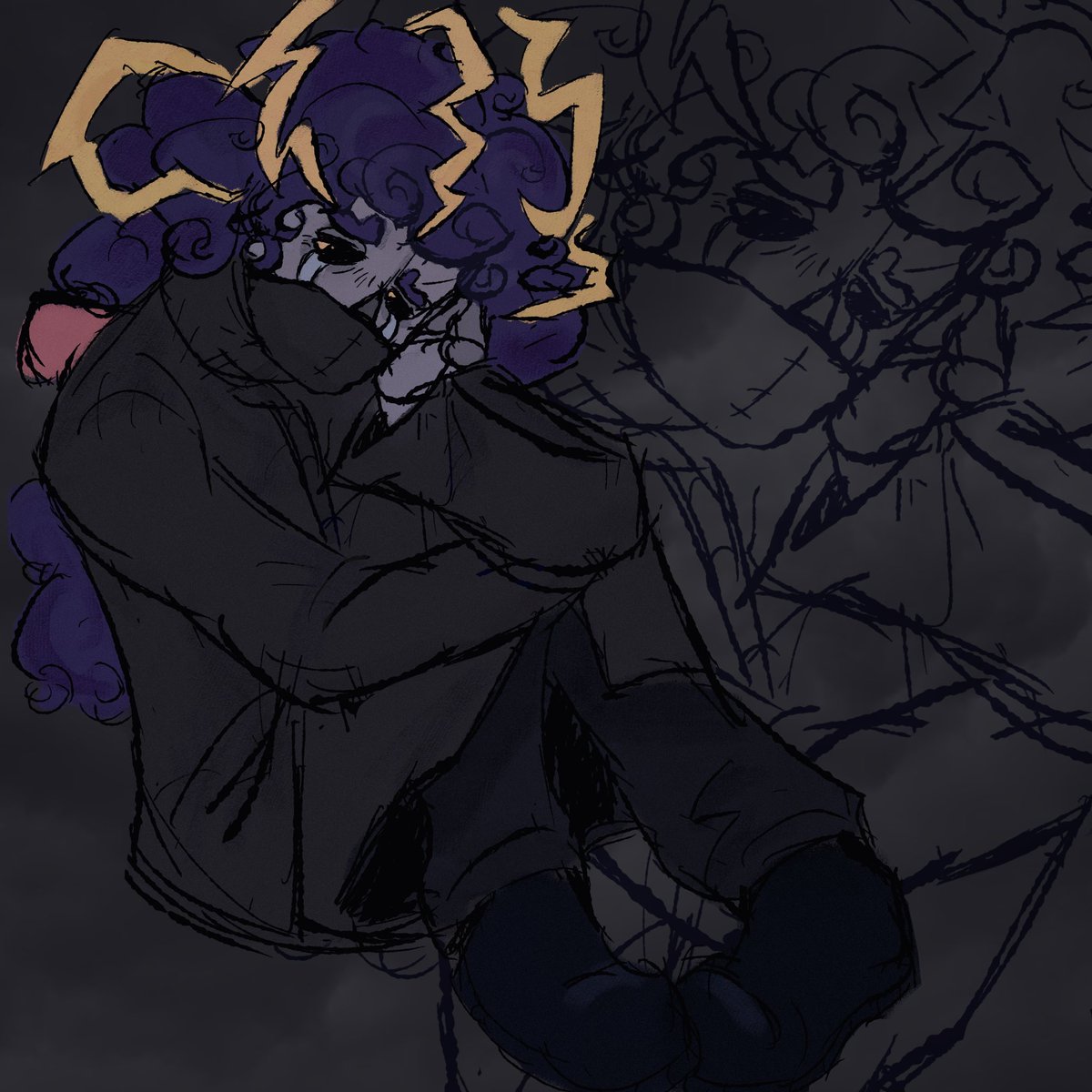 at least i’m not the one falling at your feet ⛈️ #ttcc