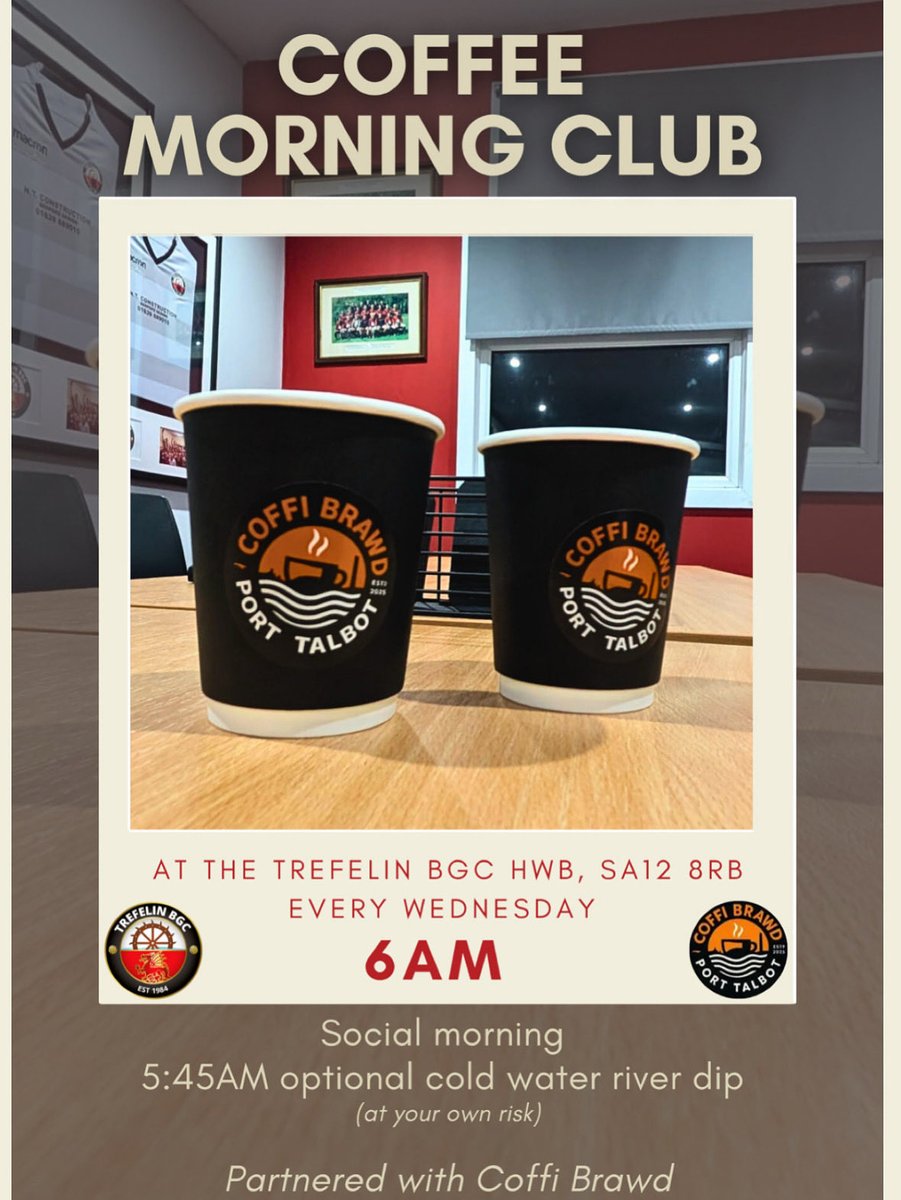 trefelinbgc's tweet image. You know the drill!! ☕️

Tomorrow morning 6AM, everyone welcomed!

Start your day the right way! The Coffi Brawd way🌅