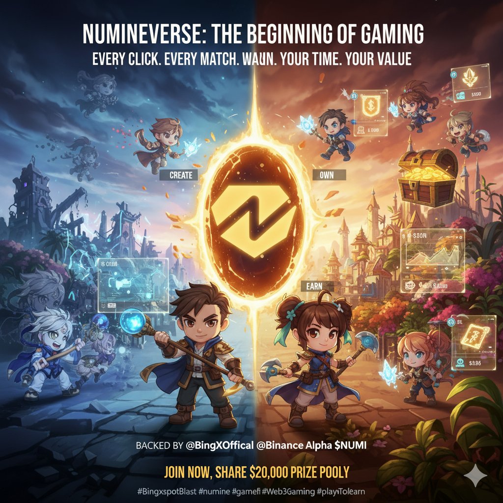 Every click. Every match. Every win.

All of this would have faded away once upon a time.

Now, <a href="/numineverse/">NUMINE</a> transforms your time into real value in a place where players shape their earnings and the worlds they play in.

This is not the future of gaming.

This is the beginning