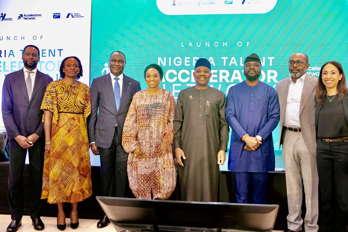 DrTunjiAlausa's tweet photo. Today, I joined the Nigeria Skills Accelerator Strategic Roundtable, jointly hosted by the World Economic Forum and the Federal Ministry of Industry, Trade and Investment, ably led by my colleague, Honourable Minister Dr. Jumoke Oduwole.

The Roundtable brought together industry leaders, government officials, and development partners to accelerate one shared goal — building a workforce equipped for the future.

In my remarks, I reaffirmed that our mission in the education sector is to move from policy to productivity. Through initiatives like the Adolescent Girls Initiative for Learning and Empowerment (AGILE), supported by the World Bank, we have expanded access to education for millions of girls. The next phase focuses on digital, technical, and entrepreneurial training to prepare our young women — and indeed all our youth — for the modern economy.

Our Technical and Vocational Education and Training (TVET) reform remains central to this vision. Across the country, we are upgrading technical colleges, modernising curricula to meet industry standards, and establishing new partnerships that connect training directly to employment opportunities. We are also ensuring inclusion, with accessible TVET centres and adaptive technologies for persons with disabilities.

As I said at the Roundtable, Nigeria stands at a crossroads. The Nigeria Skills Accelerator is a bold call to action — uniting government, industry, academia, and our development partners in a common mission: to make Nigeria a global hub for skilled talent and innovation.

Together, through education, training, and unwavering partnership, we can empower the future.