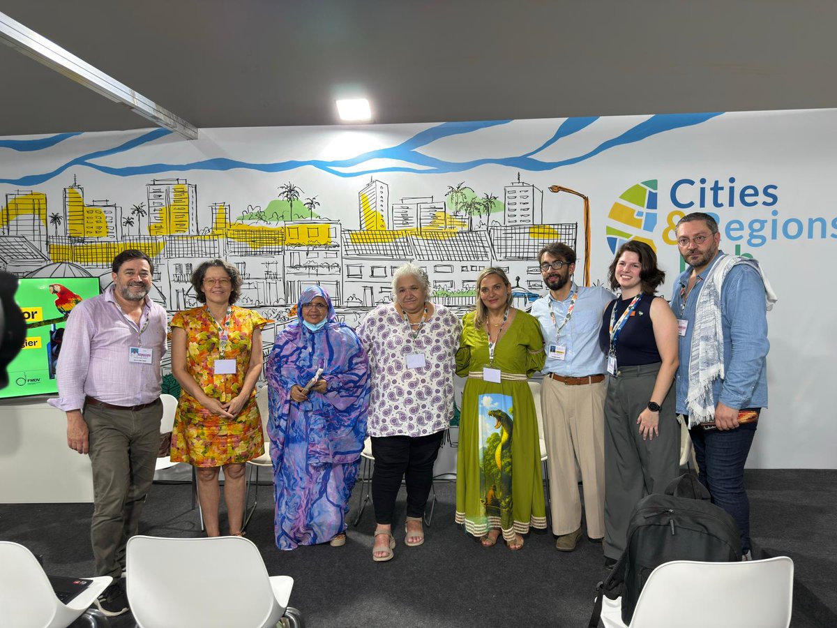 🌍 Local Alliances for Climate Justice session @COP30noBrasil concludes! 

We thank all the participants for their powerful insights and contributions!

➡️ Onward to the next session!

#COP30noBrasil