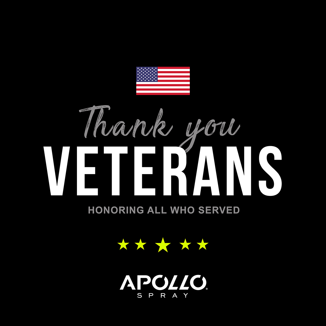 ApolloSprayers's tweet image. 🇺🇸 This Veterans Day, we proudly honor all who served. As an American-made company, we’re deeply grateful for the dedication, courage, and sacrifice of our nation’s veterans. 🇺🇸