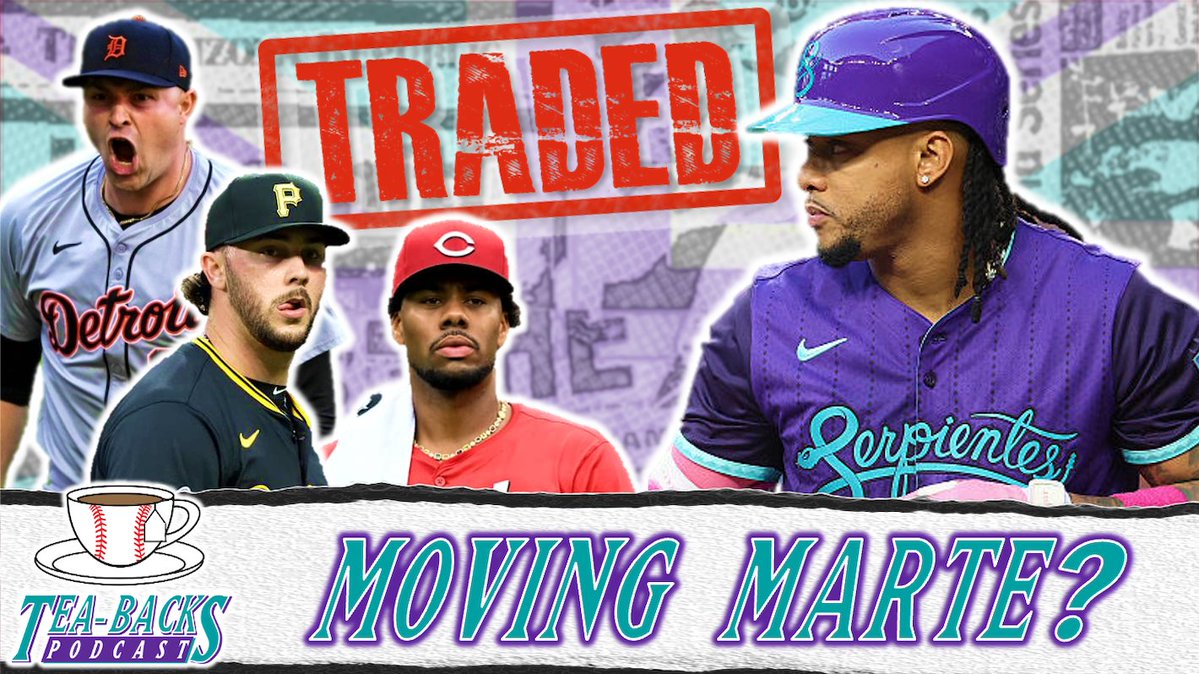 Is the Marte Party over? And what are the #Dbacks getting in the blockbuster trade prosposal?

🍏 Apple Podcasts: podcasts.apple.com/gb/podcast/tea…

🔊 Spotify:  open.spotify.com/show/7bm3RExgV…

▶️ Youtube: youtu.be/g766dUz0G4g

#Dbacks #MLB #Baseball #Podcast