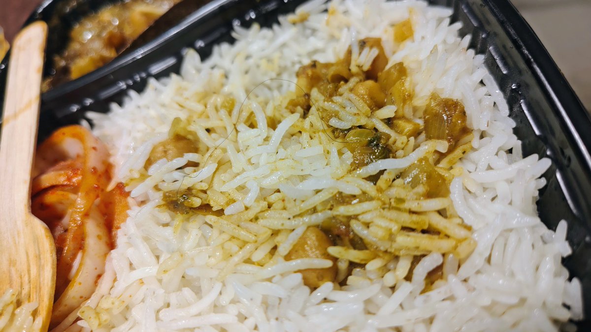 AnkitSah87's tweet photo. @Swiggy @SwiggyCares I just got my greatest food expense in my life I ordered Chole Chawal  from Swiggy and got Hair asked refund and only got half of my payment. Tried to contact customer support but didn't get any solution. What a great service 😀 Im never going to order again! https://t.co/ANyEIiBGxS