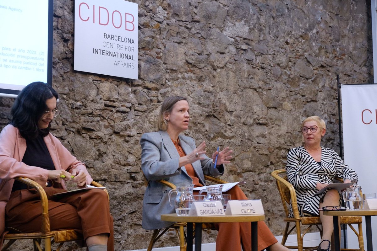 CIDOB (Barcelona Centre for International Affairs) tweet media