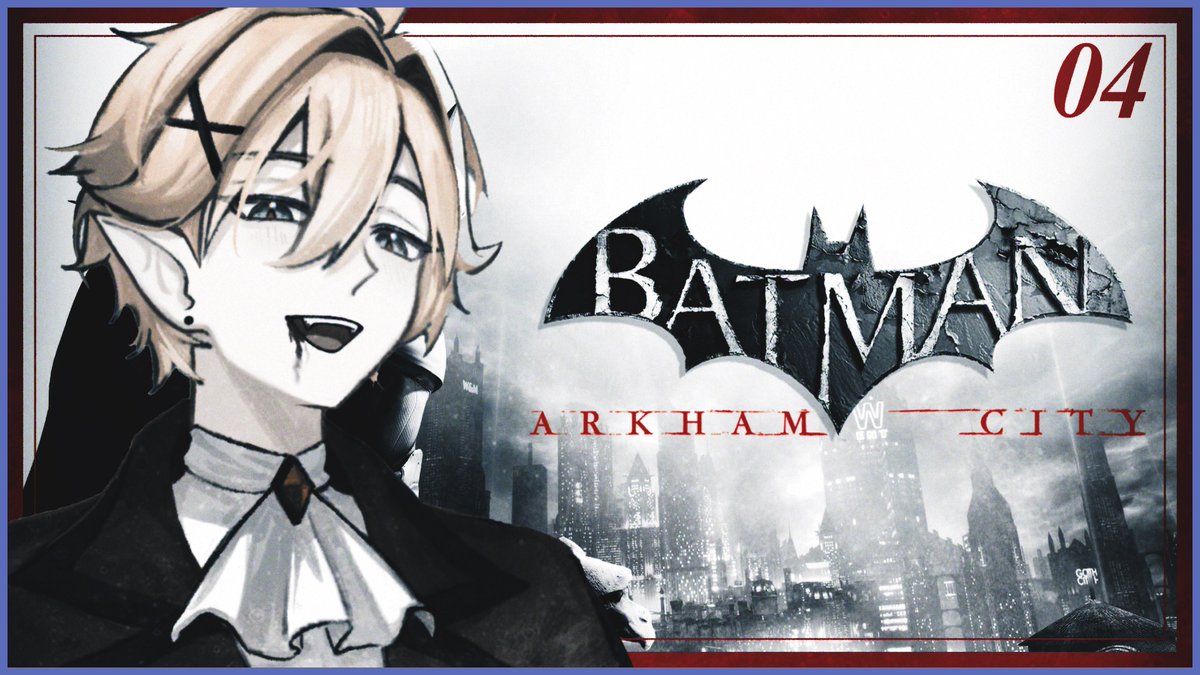 【FINISH BATMAN ARKHAM CITY】
Here's the waiting room ! Don't worry, Batman is here to finally save the day from his jealous needy Ex. Someone should have called the justice league...
https://t.co/a41DY8SIMV
5pm PST / 1am GMT / 10am JST
#Dokibird #Birdseaters