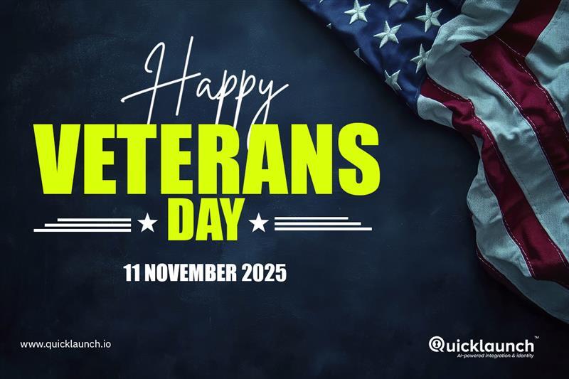 Today, we honor the brave heroes whose service and sacrifice inspire generations.

Your courage safeguards the freedoms that empower education, innovation, and progress.

From all of us at QuickLaunch – thank you, veterans.

Happy Veterans Day. 

#ThankYouVeterans