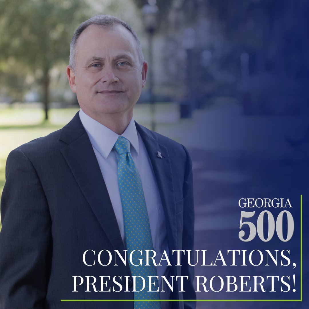 Congratulations to President Roberts on being named one of Georgia Trend’s 500 Most Influential Georgians again this year!  This recognition highlights his leadership, dedication to student success, and impact on workforce development across our region.