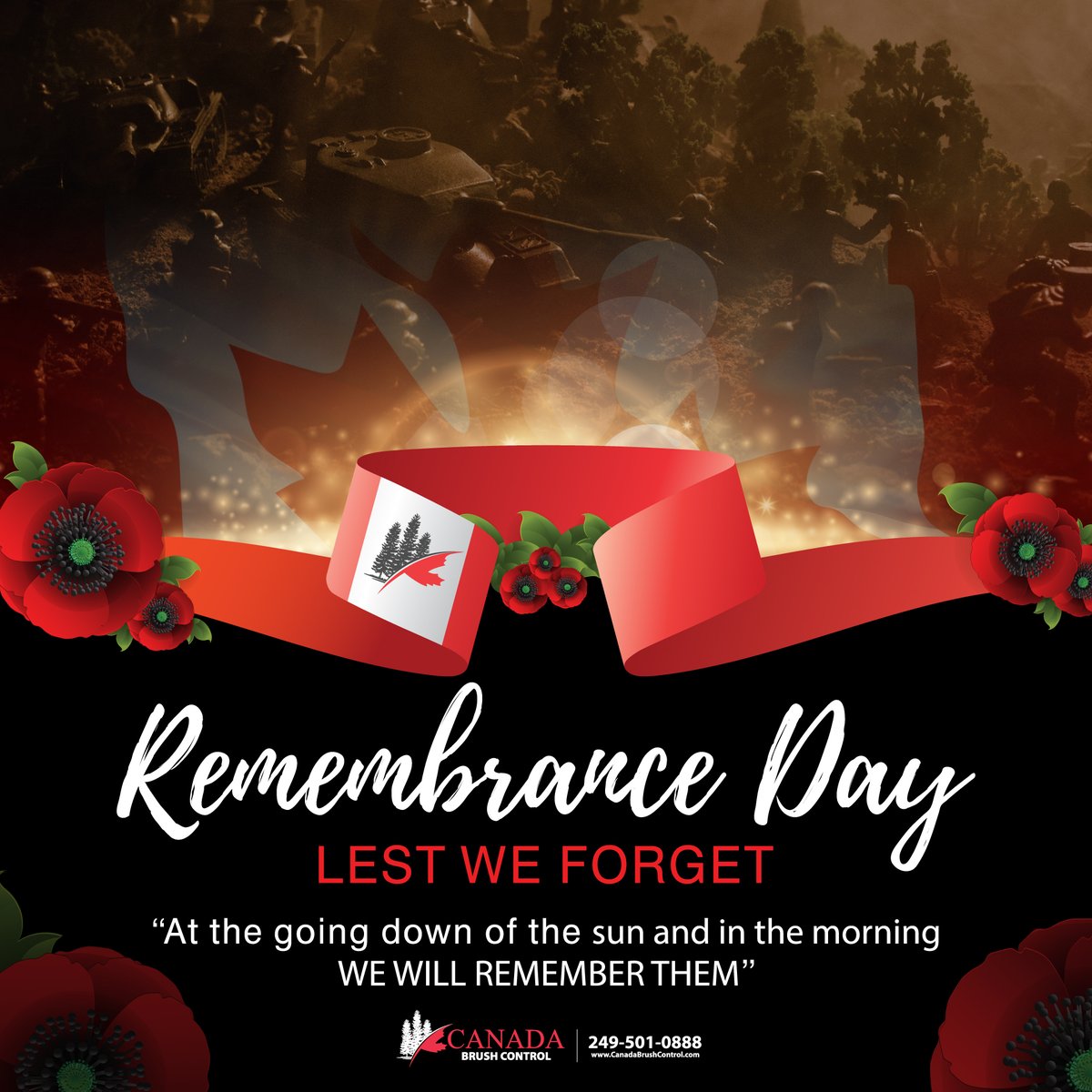 At the going down of the sun and in the morning, we will remember them.

Their fight for freedom reminds us that it’s never freely given—it’s earned.

Lest we forget.