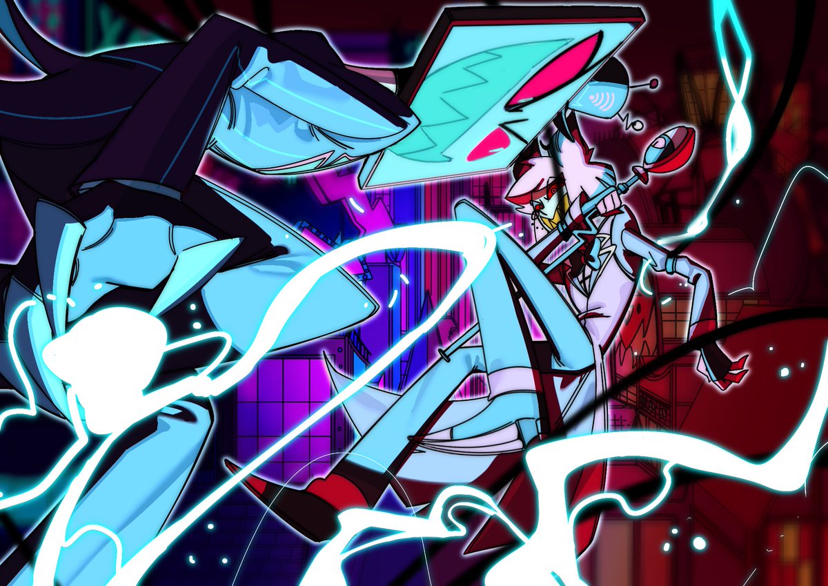 SIRU0_137's tweet photo. ⚡
#hazbinhotelseason2 #voxal https://t.co/JAR7NoSDwn