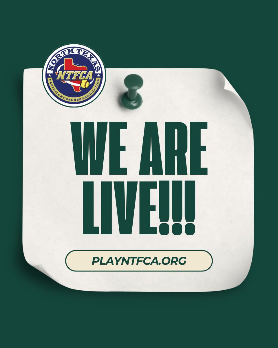 WE ARE LIVE!!!!
🔥🔥🔥
Schedules for the 2025 NTFCA Championship Exposure Weekend are up. Who will win it all? Check out your squads games and follow along with all the action at playntfca.org