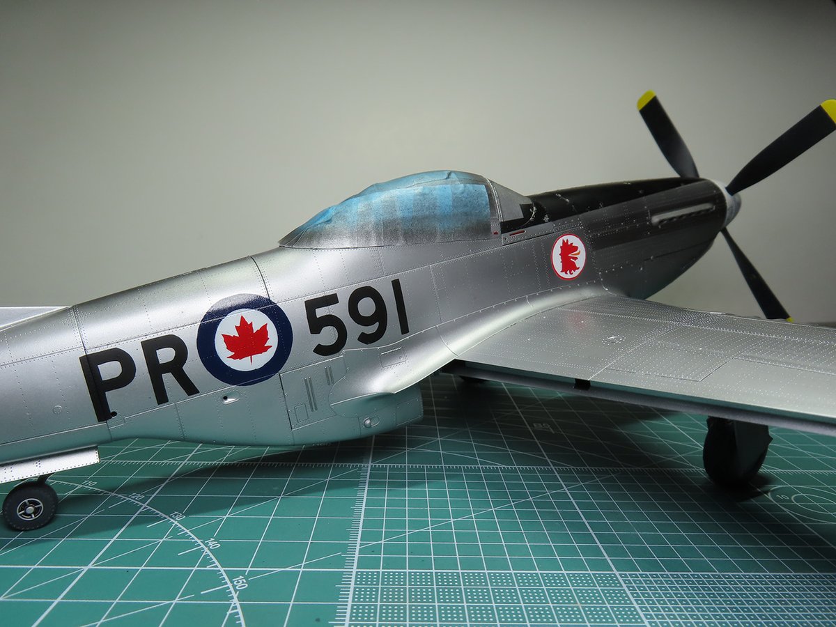 rocket_catapult's tweet photo. Tamiya F-51D Mustang RCAF Build and Review Part 16 by Jared Demes https://t.co/C7htjTwjVl #sunwardhobbies #freeshipping #mississauga #toronto #canada #tamiyamodels #mrhobby #mrcolor https://t.co/NcLP6CxbKM