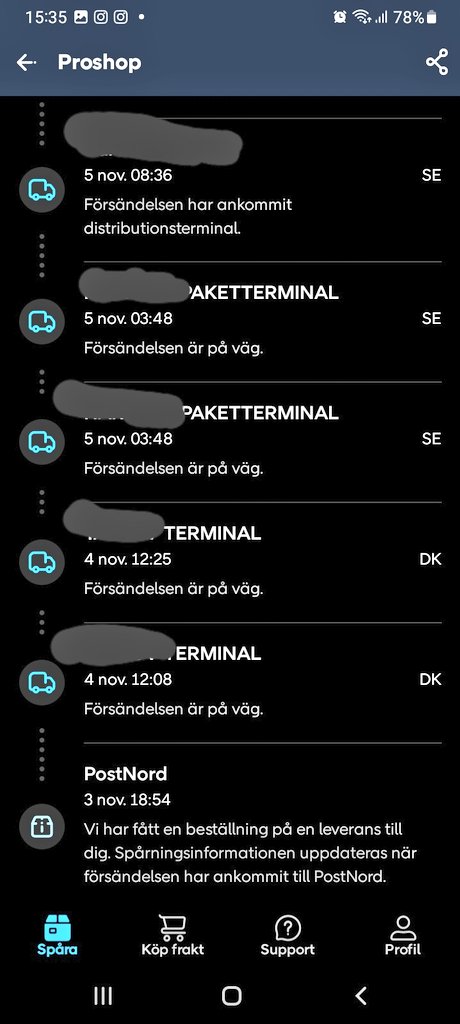 SwedishGamester's tweet image. I was finally able to pick up my #package today! But it&apos;s been quite the #adventure! When I wasn&apos;t able to retrieve it from the #DeliveryBox I had to resend it to another #ServicePoint, but then it was sent to the wrong place, before it finally found it&apos;s way into my hands! 😅