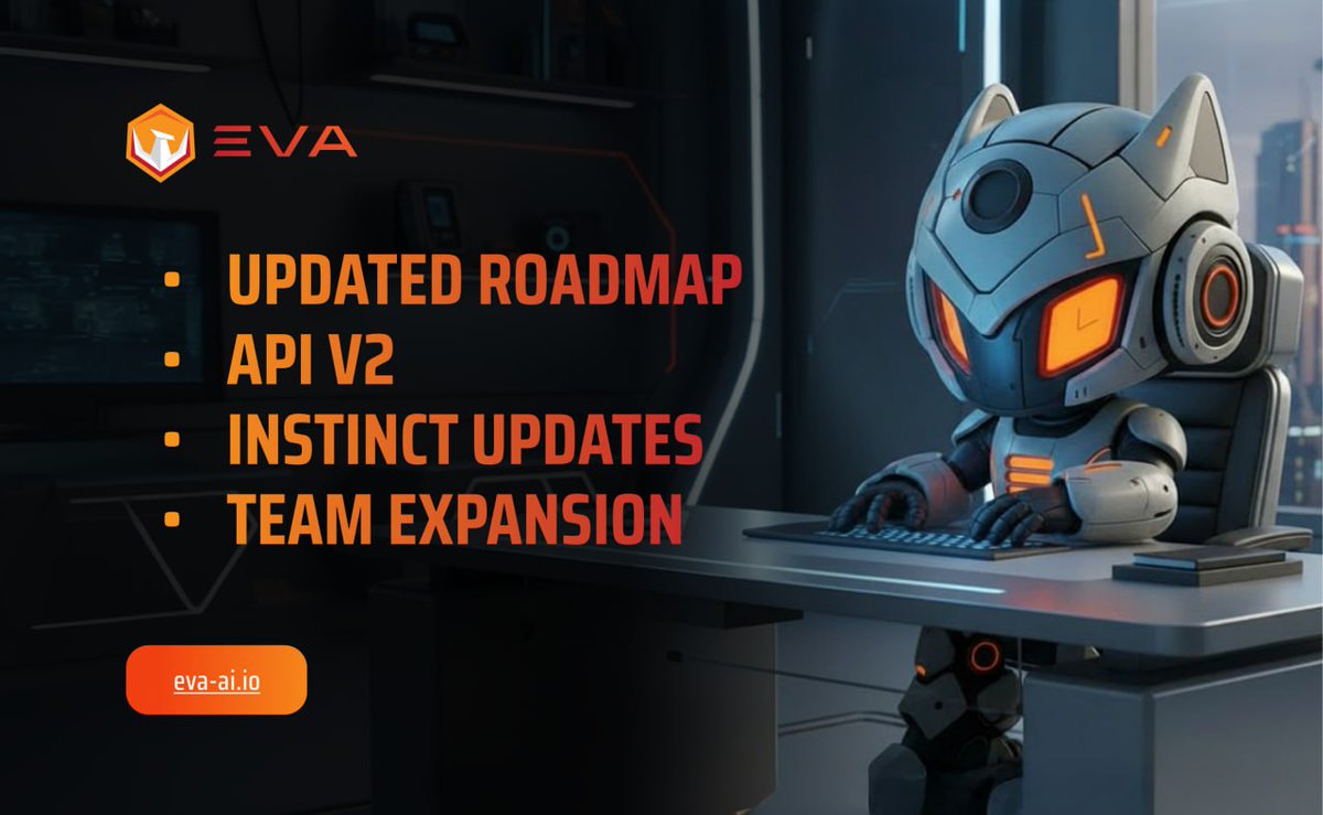 Things might seem quieter at EVA - but that’s by design.

We’re deep in the build phase, crafting the next chapter that will cement EVA as the flagship security ecosystem in Web3.

Building quietly. 
Letting the work speak volumes. $EVA