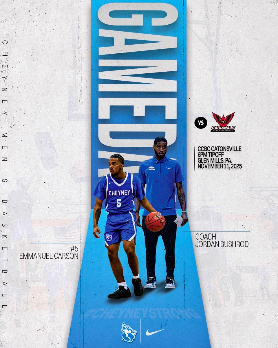 CheyneyHoops's tweet image. 6pm Tip Off from Glen Mills