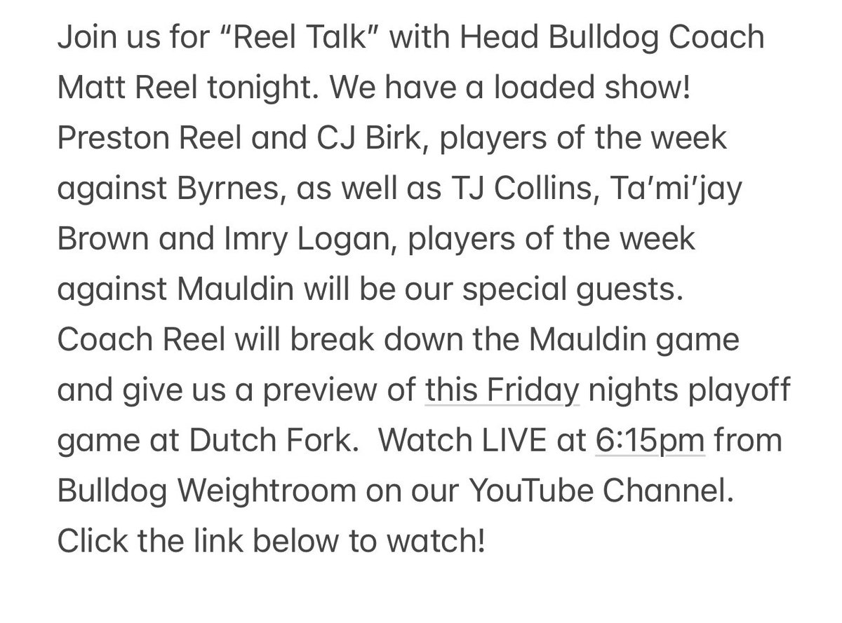 Upstate Prepcast - Boiling Springs tweet media